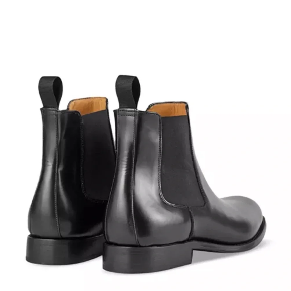 Men's Ankle Pull On Chelsea Boots - Picture 2 of 5